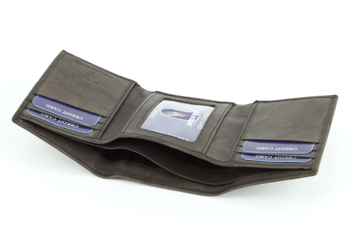 American Bison Trifold Wallet