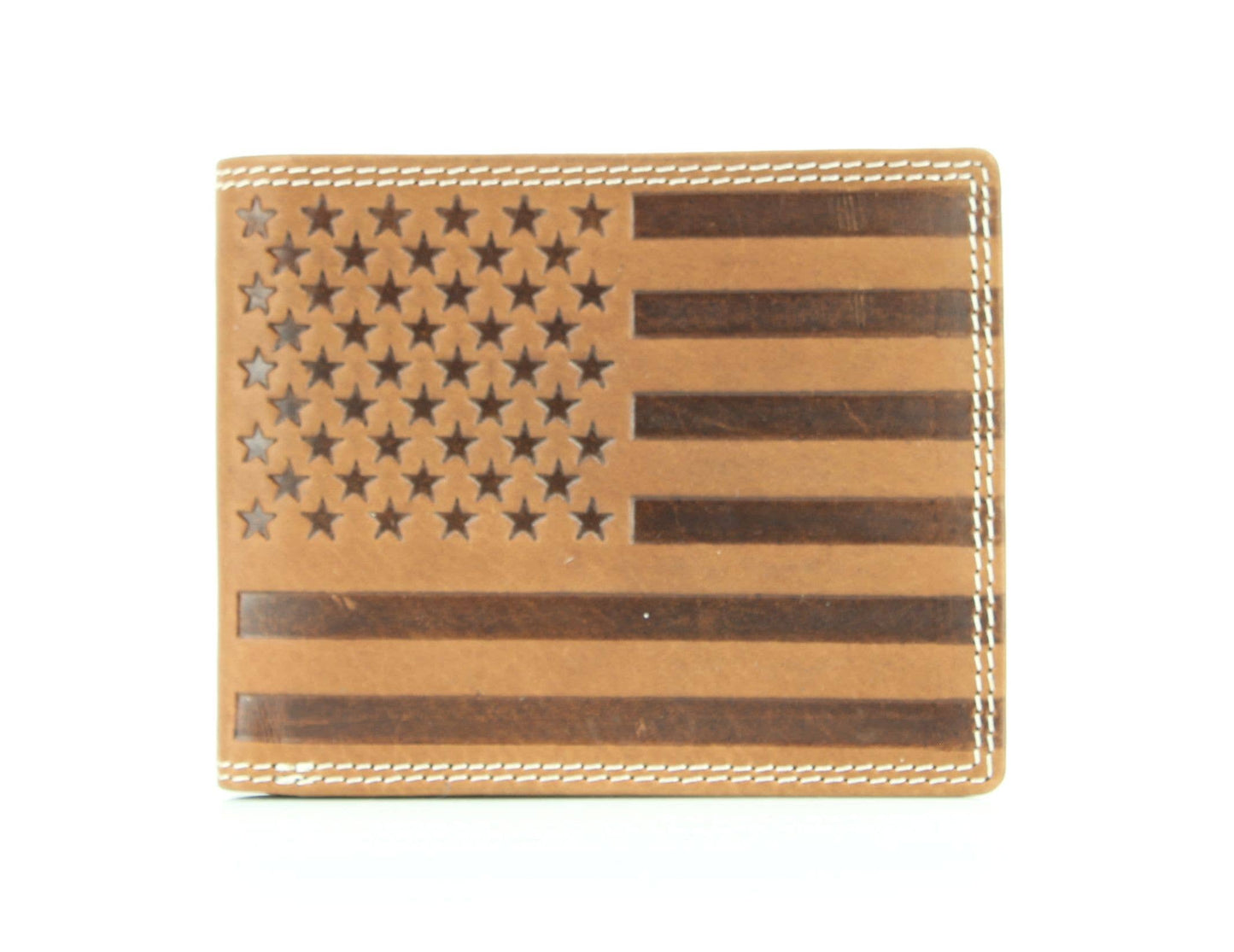 American Flag Embossed Wallet
