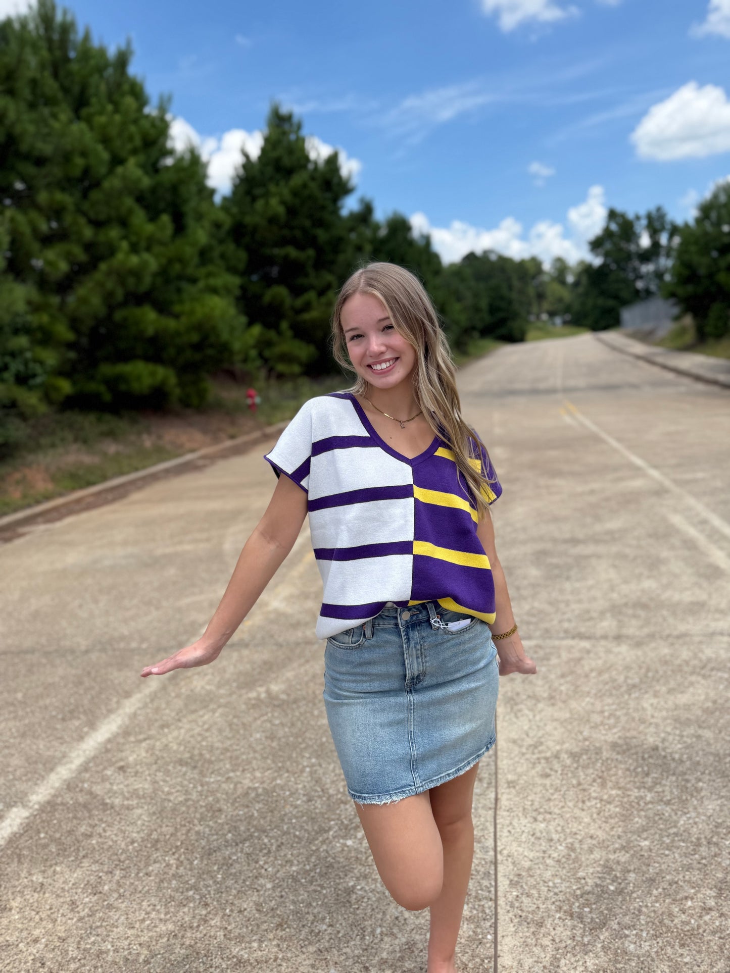 Hannah Game Day Sweater