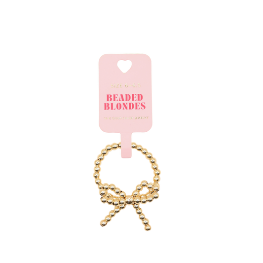 Gold Bow Rings