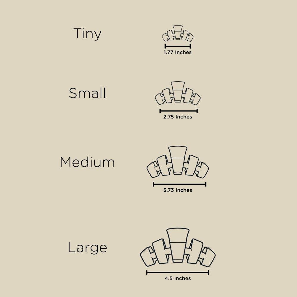 Classic Hair Clip | Large | Merry Pinkmas