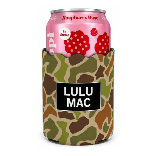 Dark Camo Lulu Mac Koozie