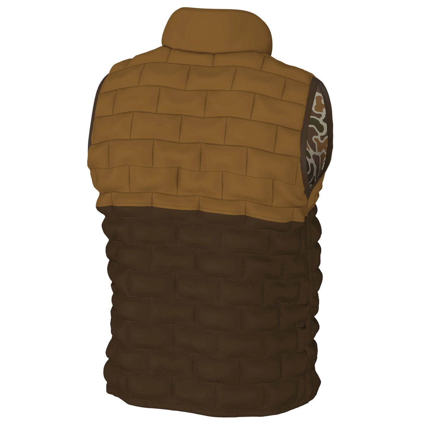 Duck Down Reversible Vest - Localflage Vintage