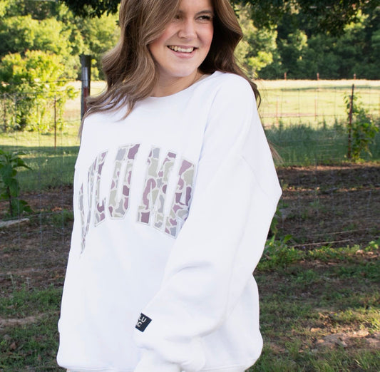 White/Camo LM Sweatshirt