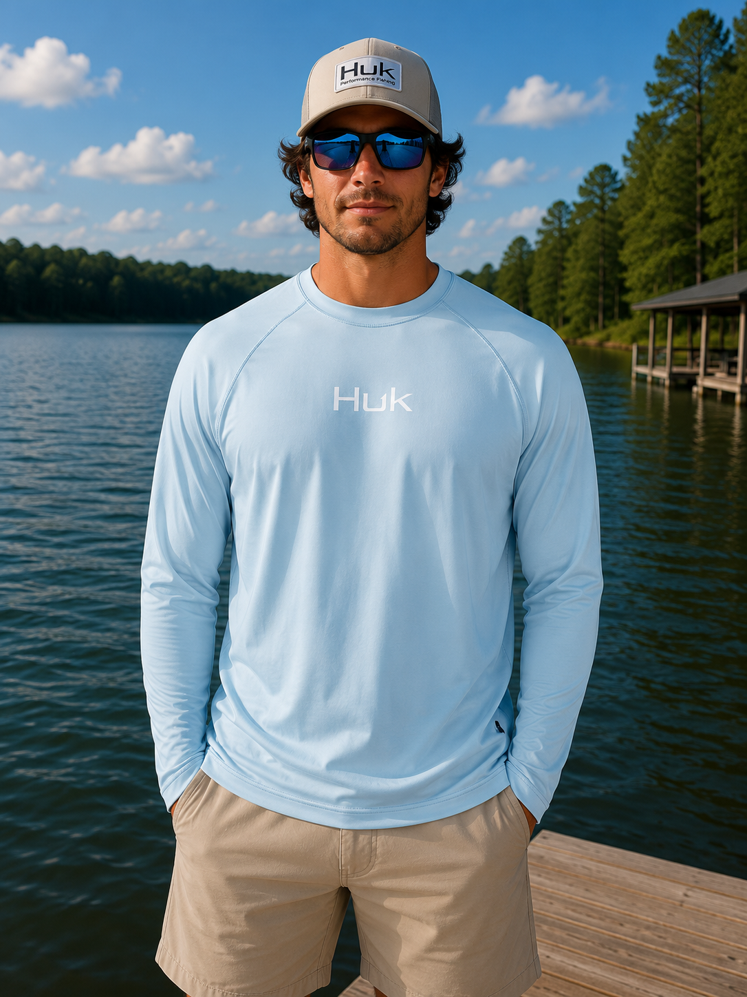 Airweight LS Crew - Coastal Drift
