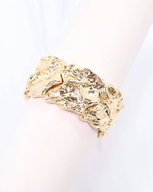 Crandell Stretch Bracelet Gold