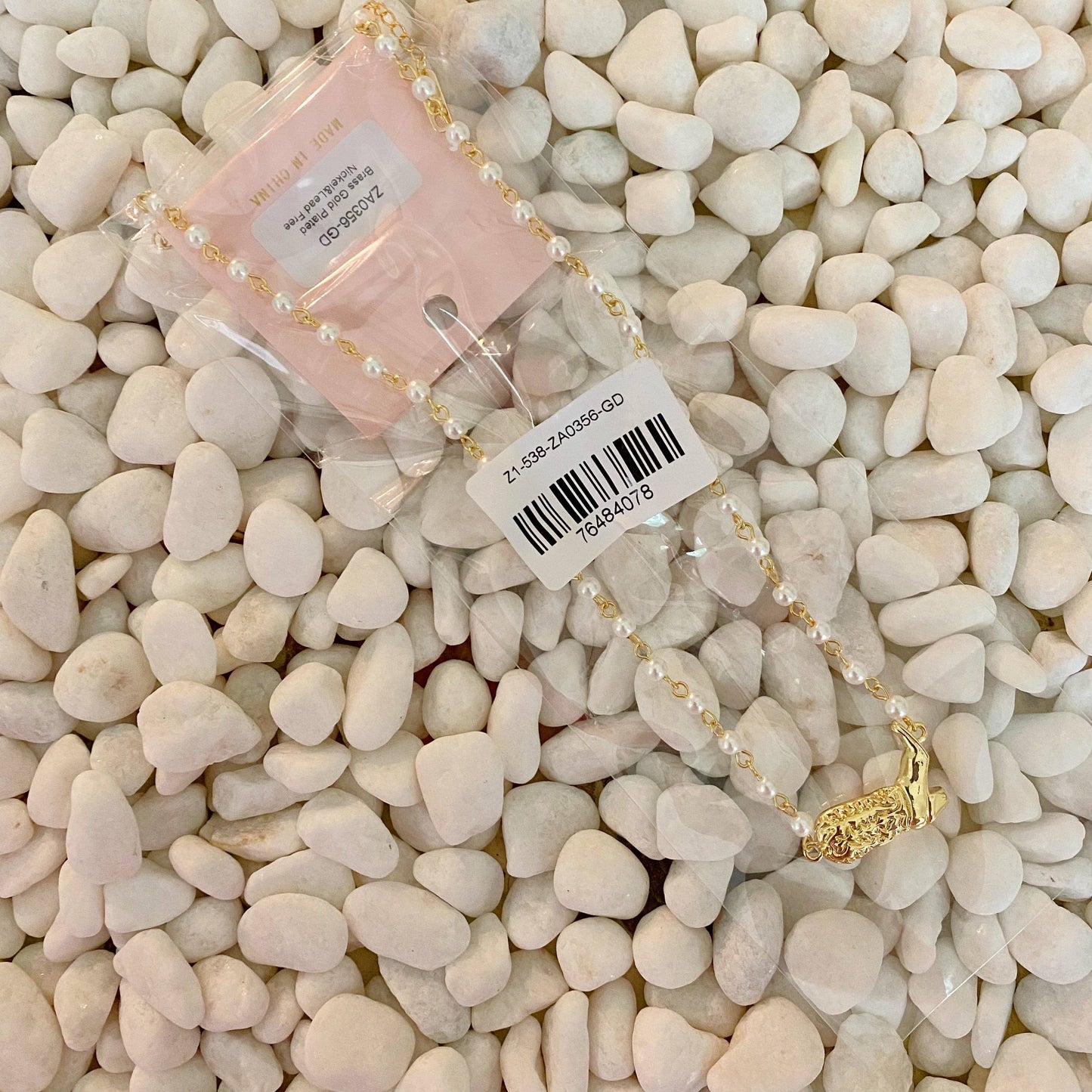 Roughrider Pearl Necklace