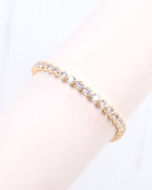 Denise CZ Bracelet Gold