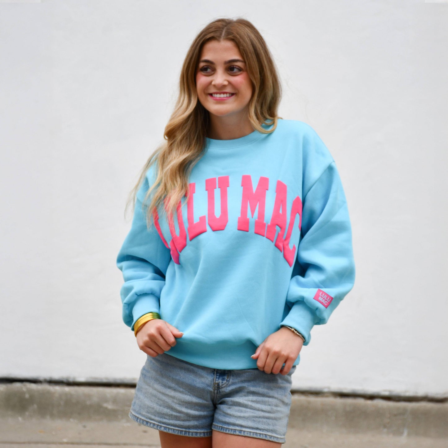 Blue/Hot Pink LM Sweatshirt