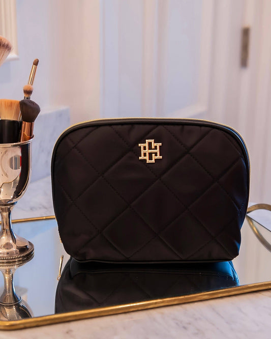 Capri Large Pouch Black Nylon