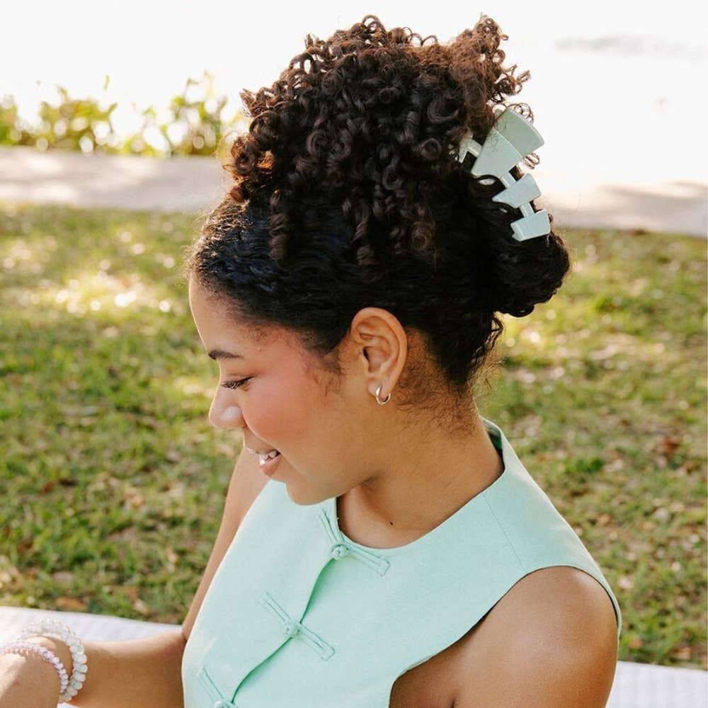 Classic Hair Clip | Large | Dew Drop