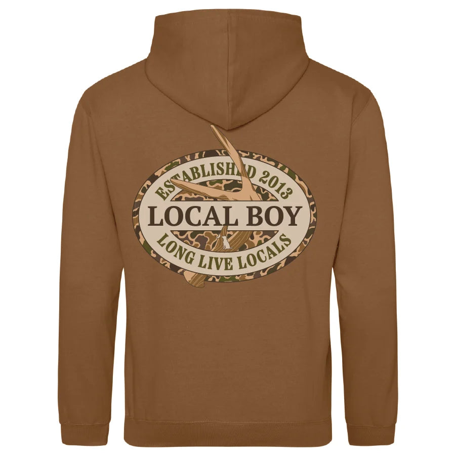 Old School Antler Brushwood Hoodie - YOUTH