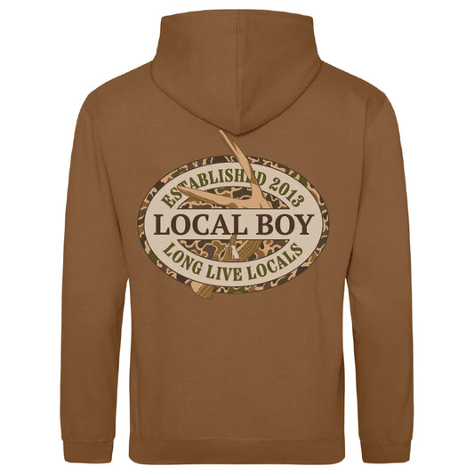 Old School Antler Brushwood Hoodie - YOUTH