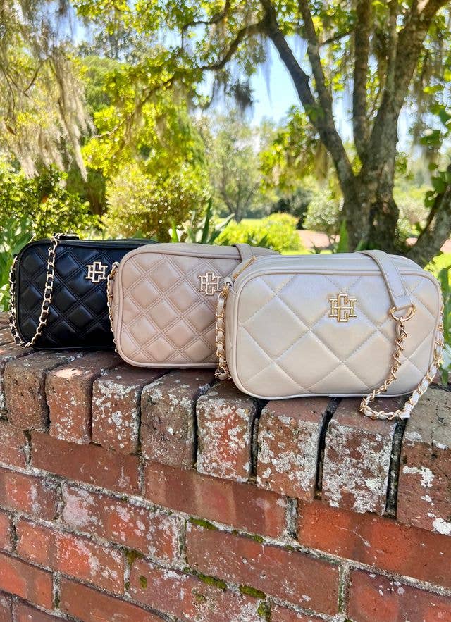 Bryce Crossbody BLACK QUILTED DQ