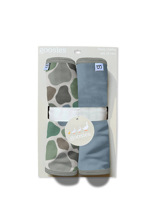 Pebble Camo - Burp Cloth Set