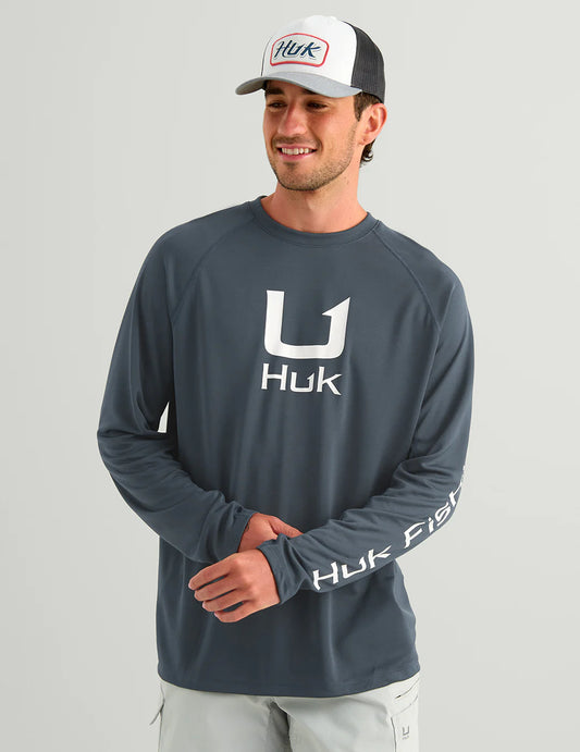 Icon Performance LS Crew - Sea Storm