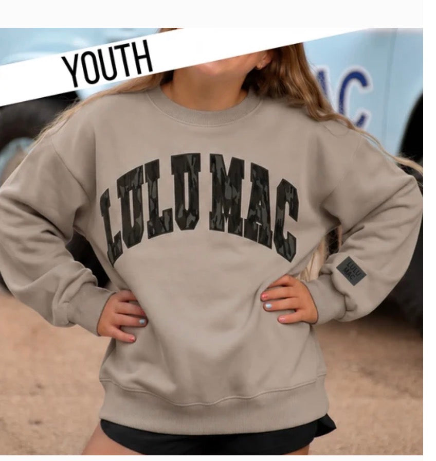 GREIGE W/ MOSSY OAK BOTTOMLAND- LULU MAC