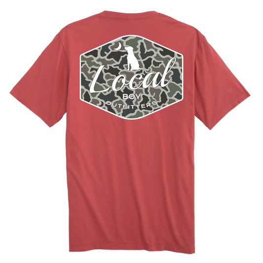 Dog & Moon Badge Tee - TODDLER