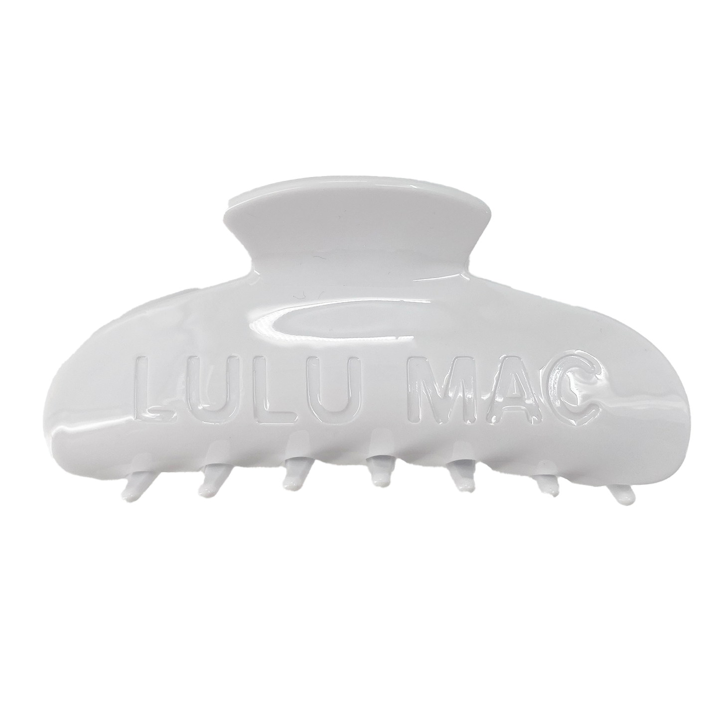 LULU MAC HAIR CLIPS-White