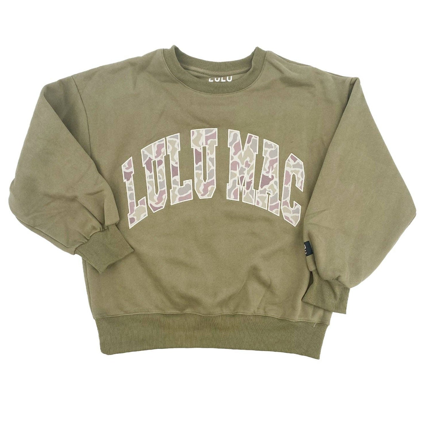 Green/Camo Sweatshirt