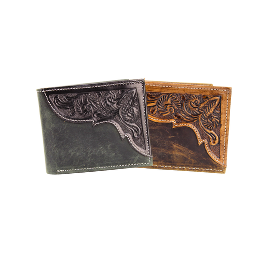 Tooled Bifold Wallet