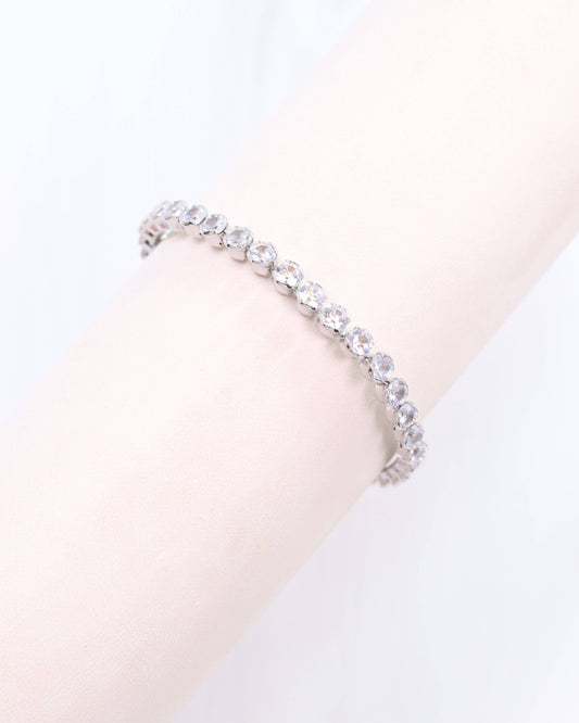 Denise CZ Bracelet Silver