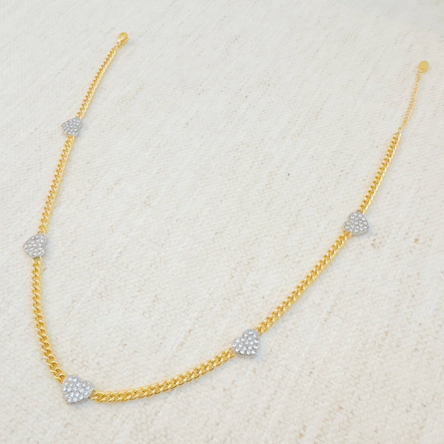 Heartful Rhythm Chain Necklace