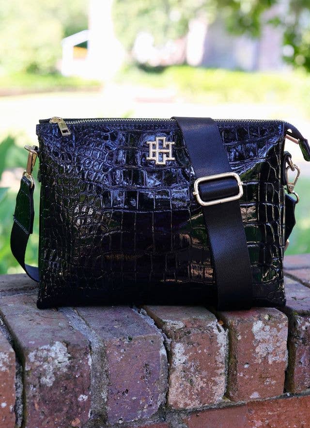 Ariana Crossbody BLACK PATENT