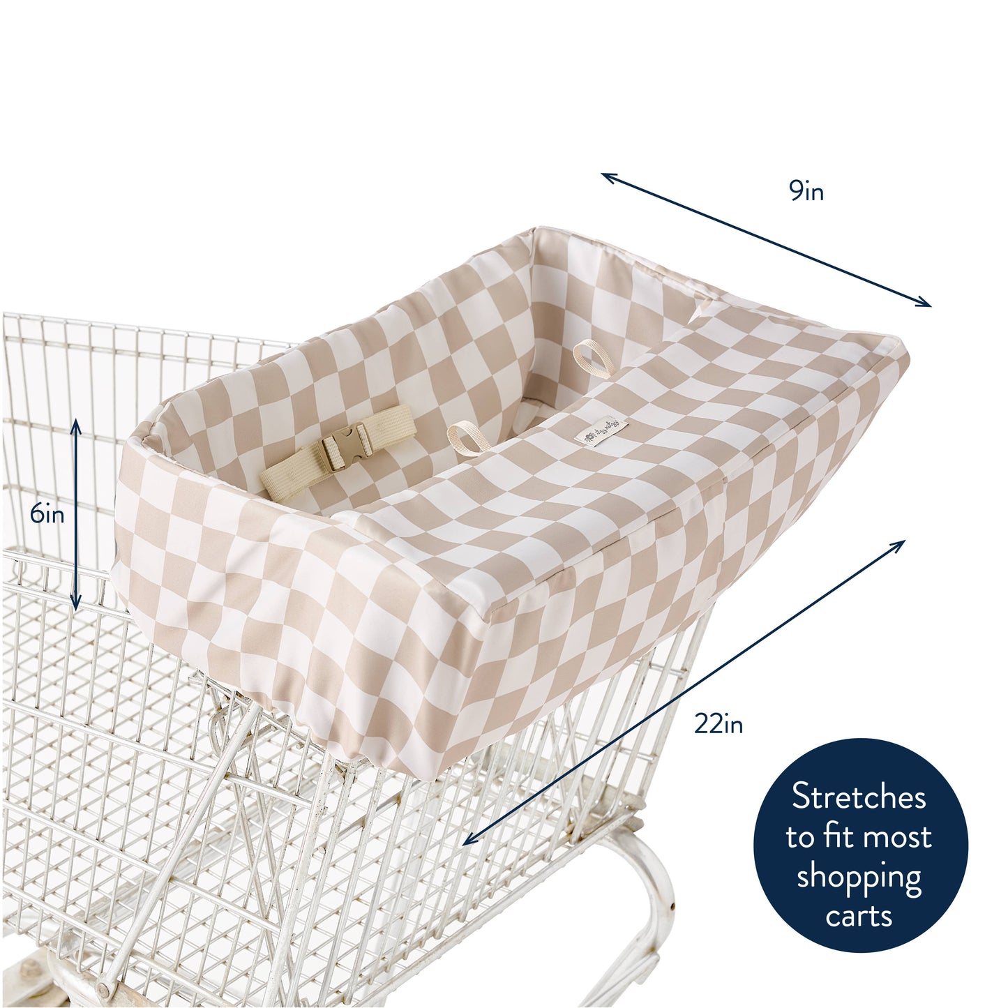 Checkerboard Itzy Shopping Cart Cover™