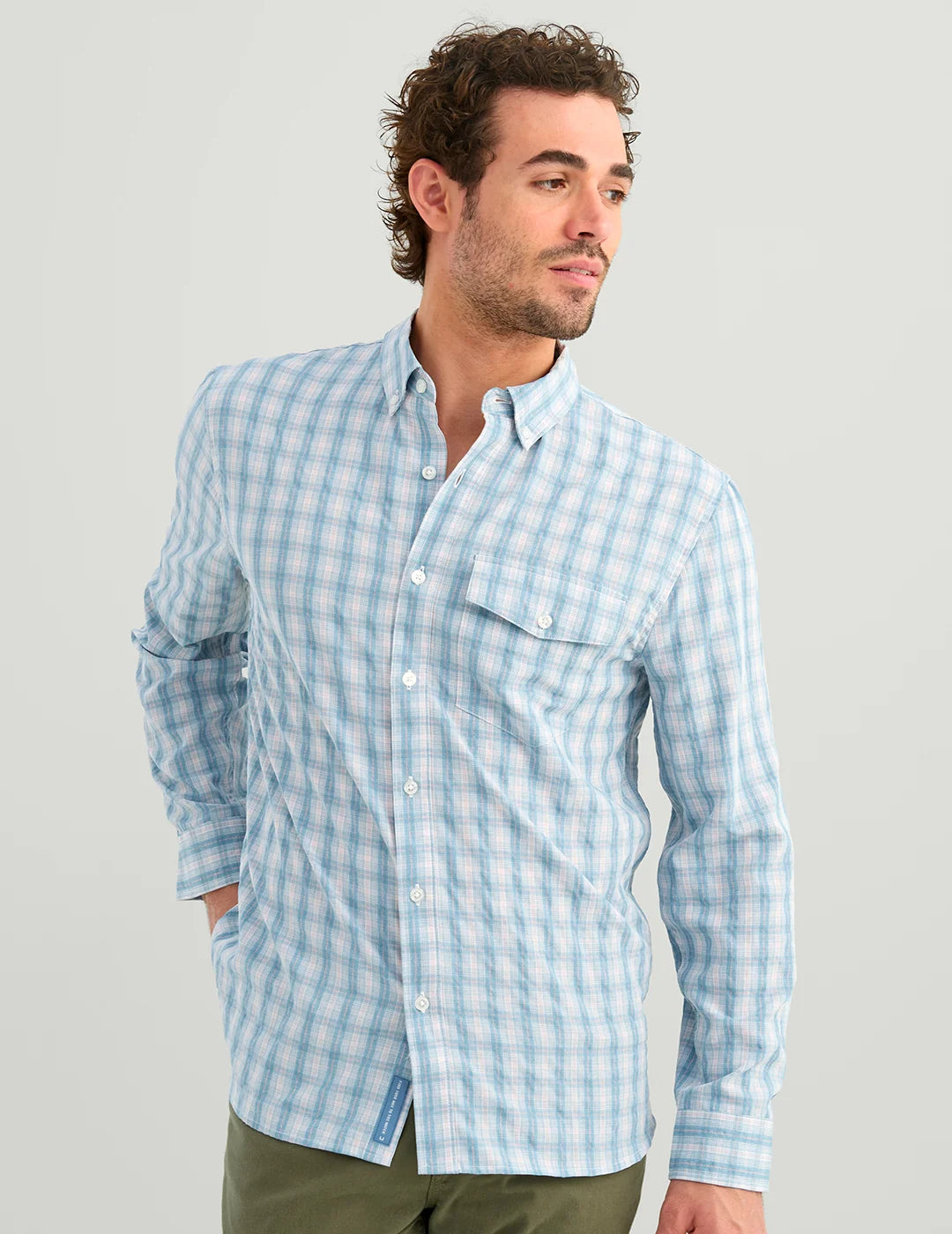 Chatham Button Down - Blue Shadow