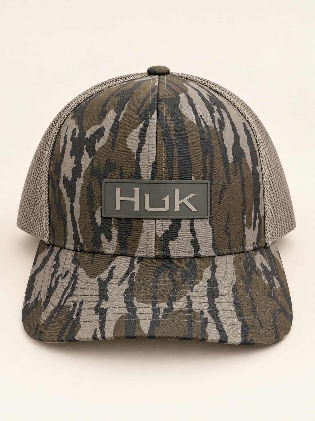 HUK Mossy Oak 100 Trucker Cap