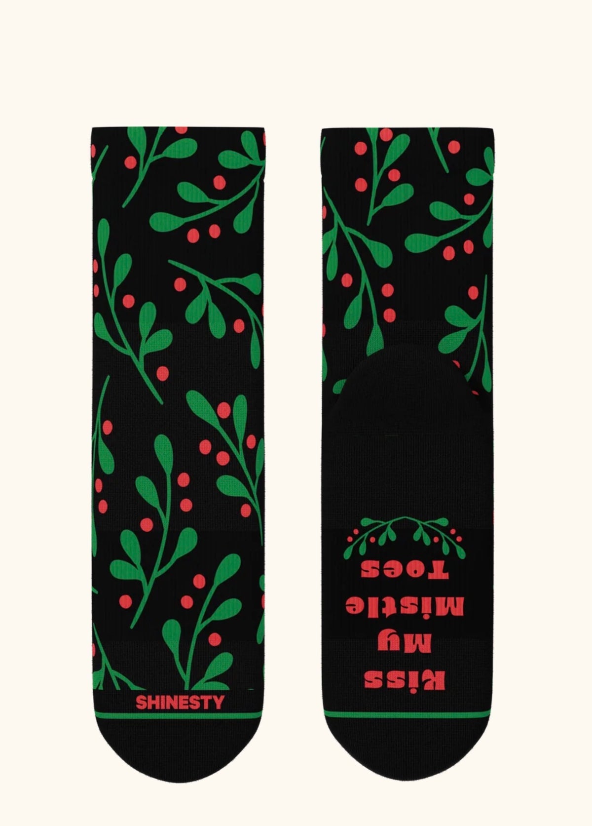 The Kiss Me There | Heel Hammock Crew Socks