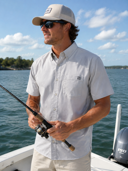 Kona Solid Shirt - Seagull