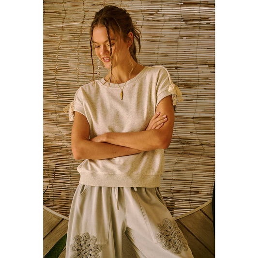 Terry Lace Top