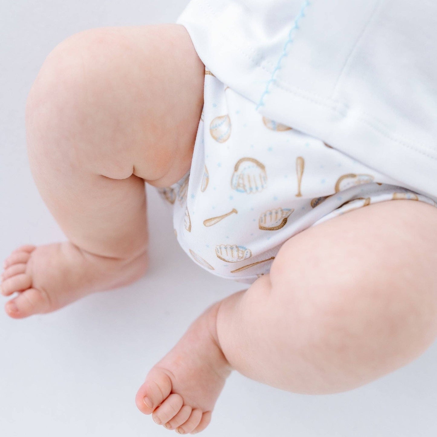 Precious Lil' Sluggers Diaper Cover Set - Light Blue