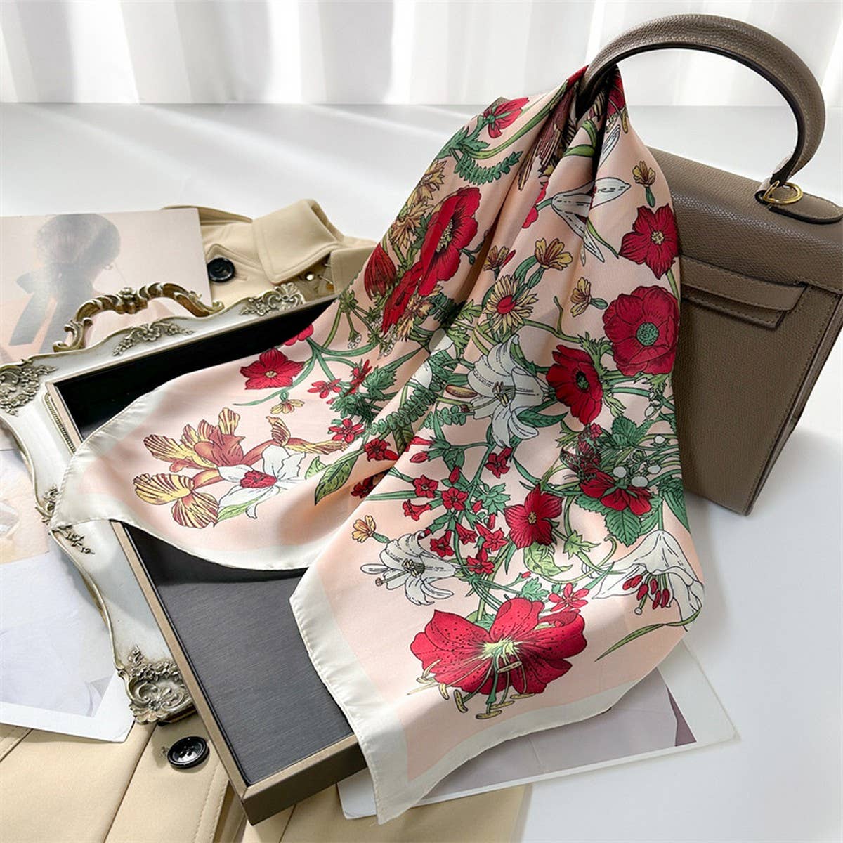 Silky Summer Sun Protection Scarf