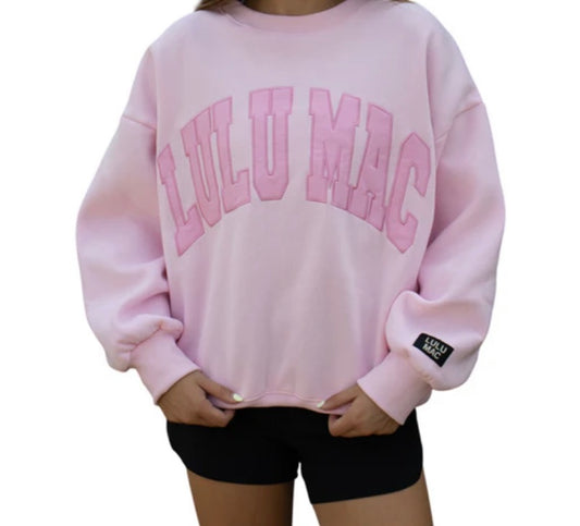 Mono Light Pink Sweatshirt