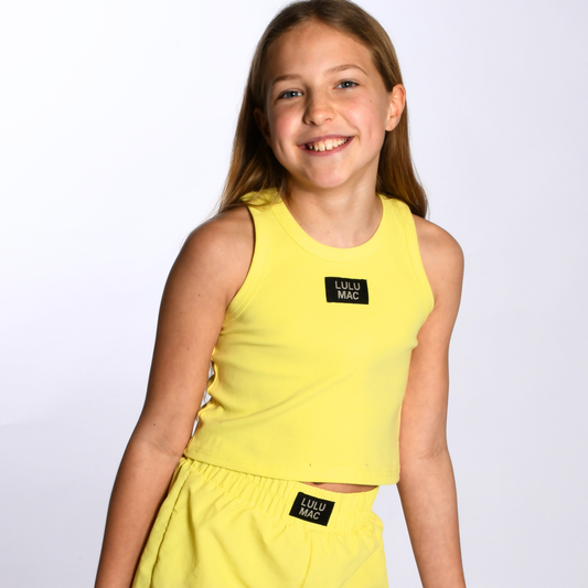 LM Neon Yellow Tank - YOUTH