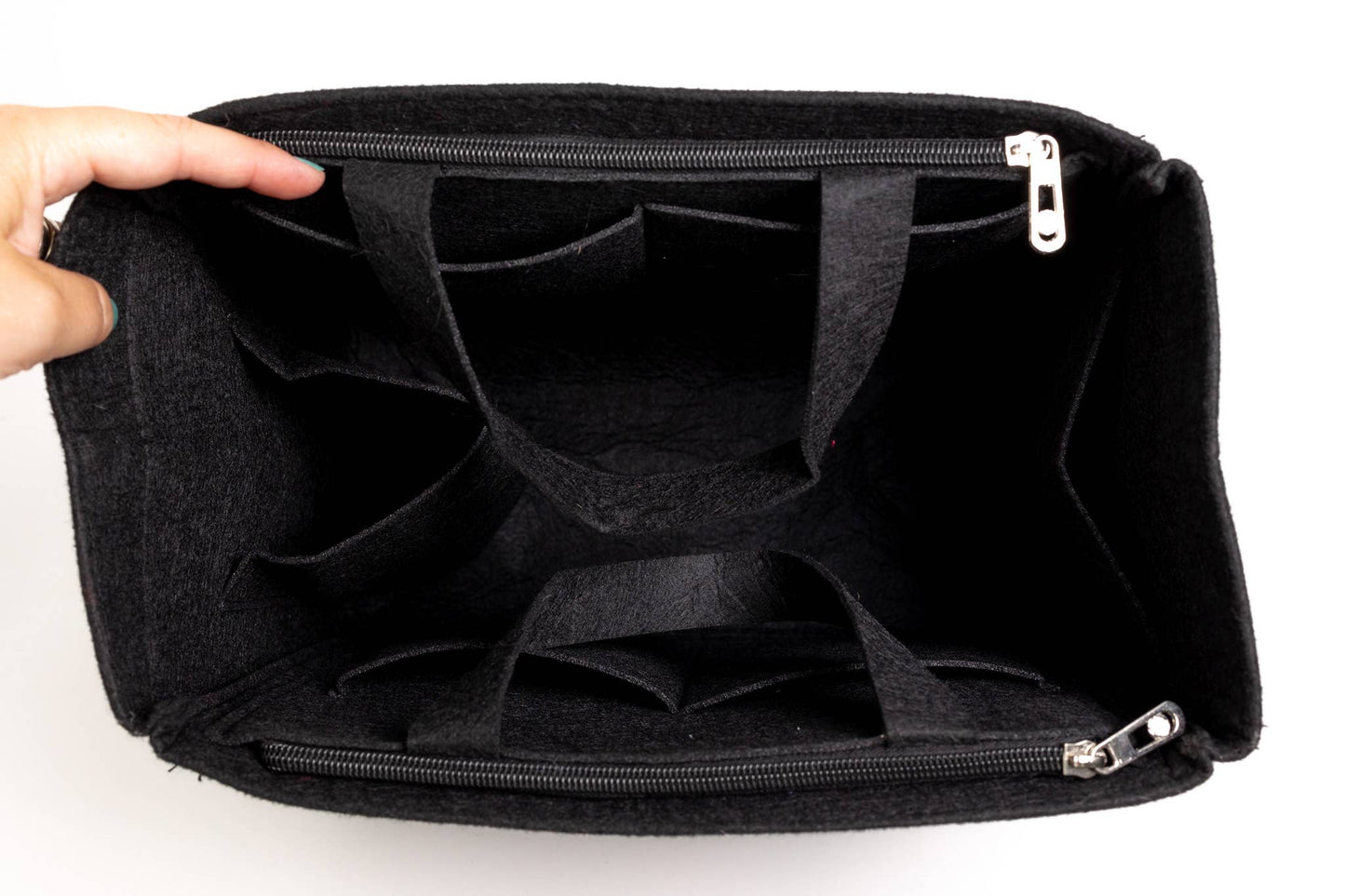 Black Felt Bag Organizer