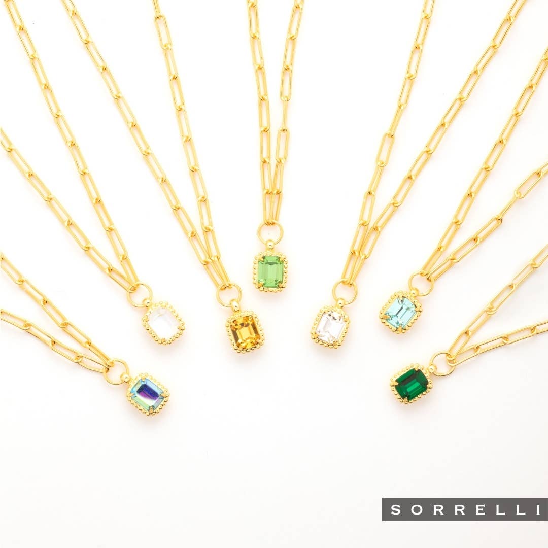 Octavia Scalloped Pendant Necklace