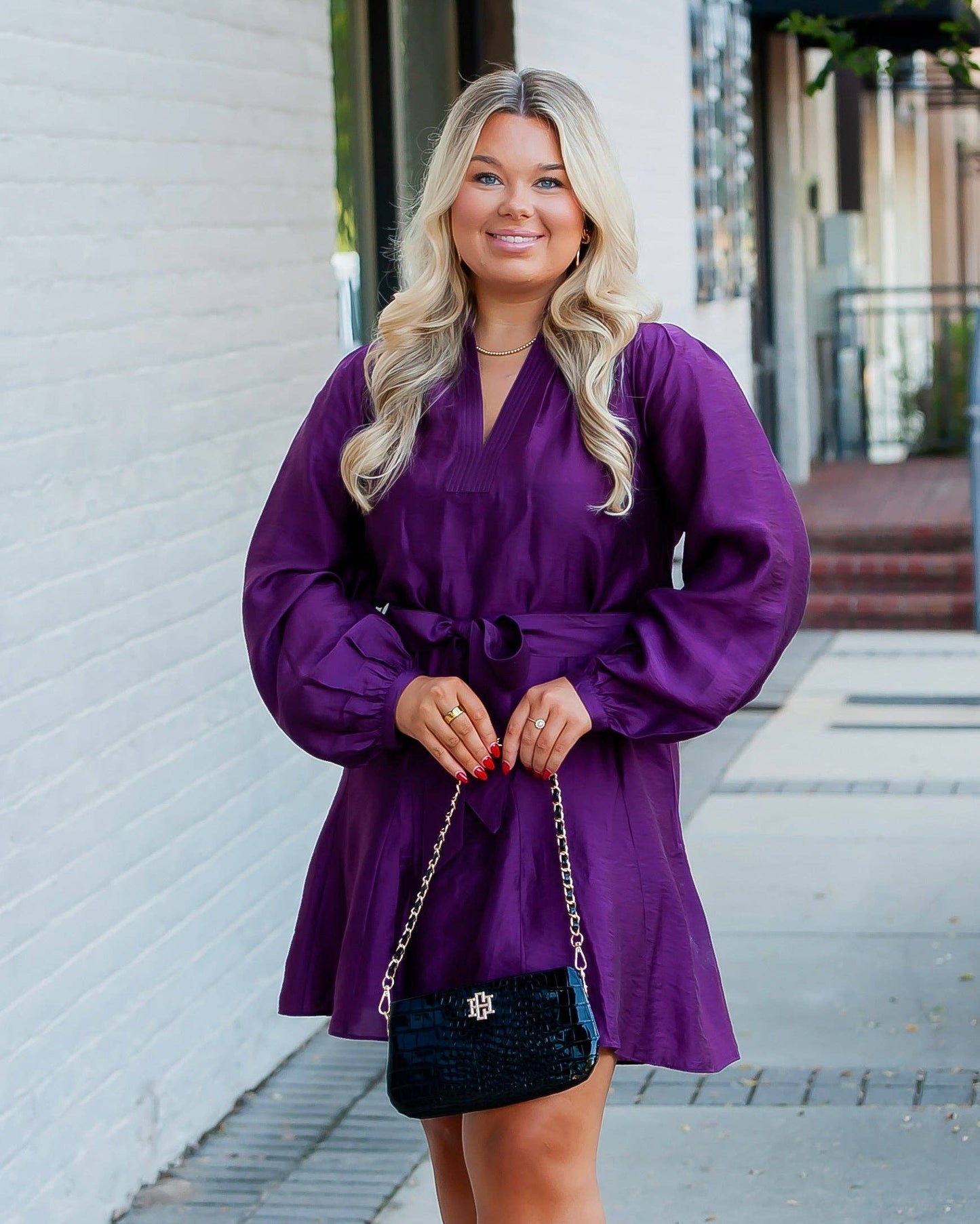 Livi Crossbody Black Patent EC