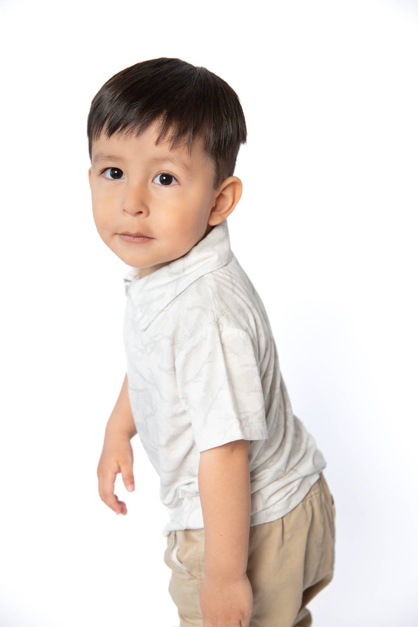 Driftwood Camo SS Polo Shirt