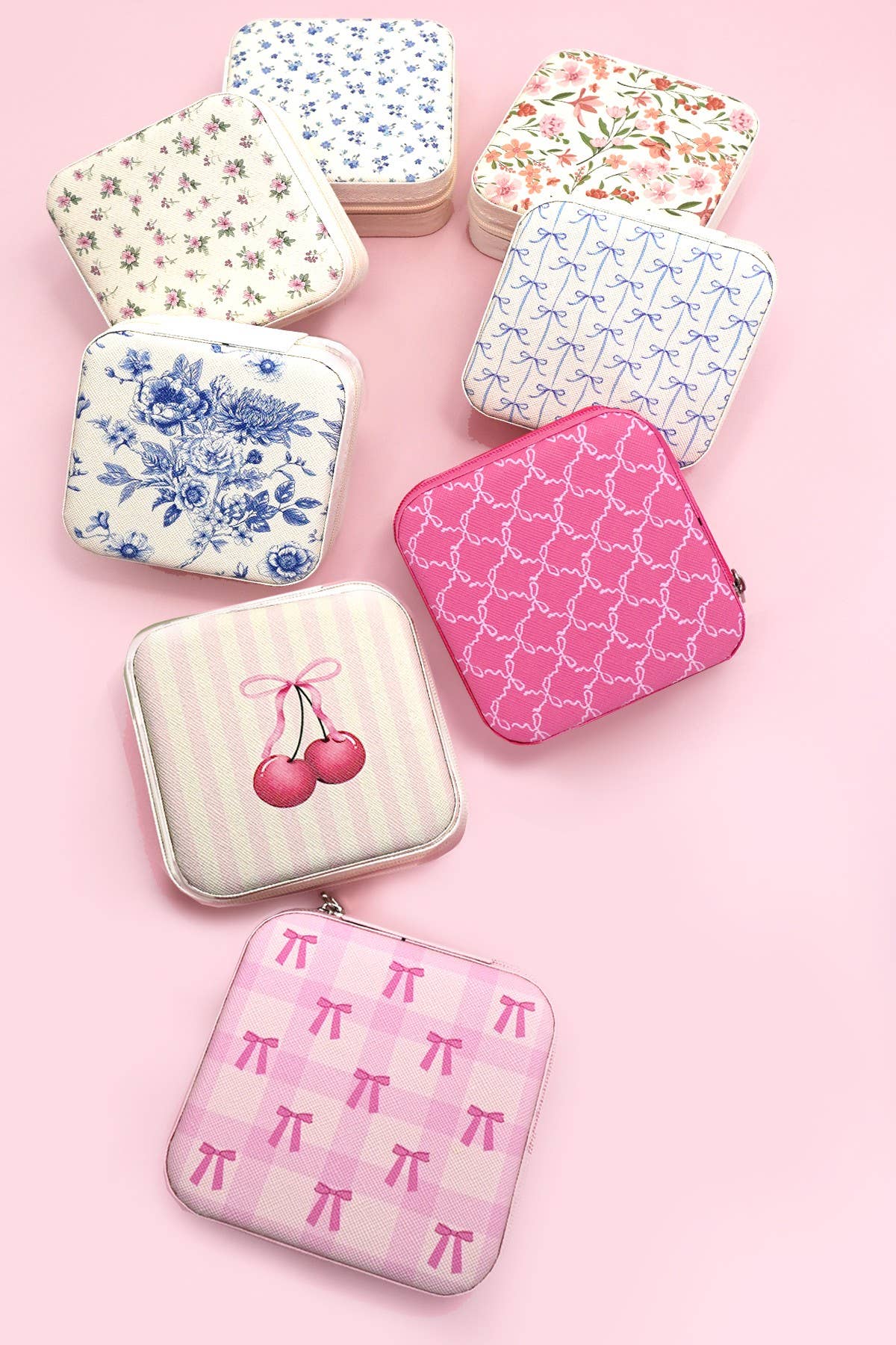 JEWELRY ORGANIZER TRAVEL BOX CASE