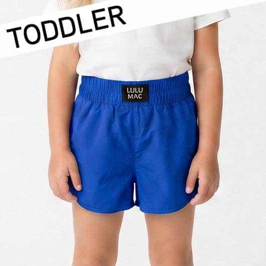 Royal Blue LM Shorts - TODDLER