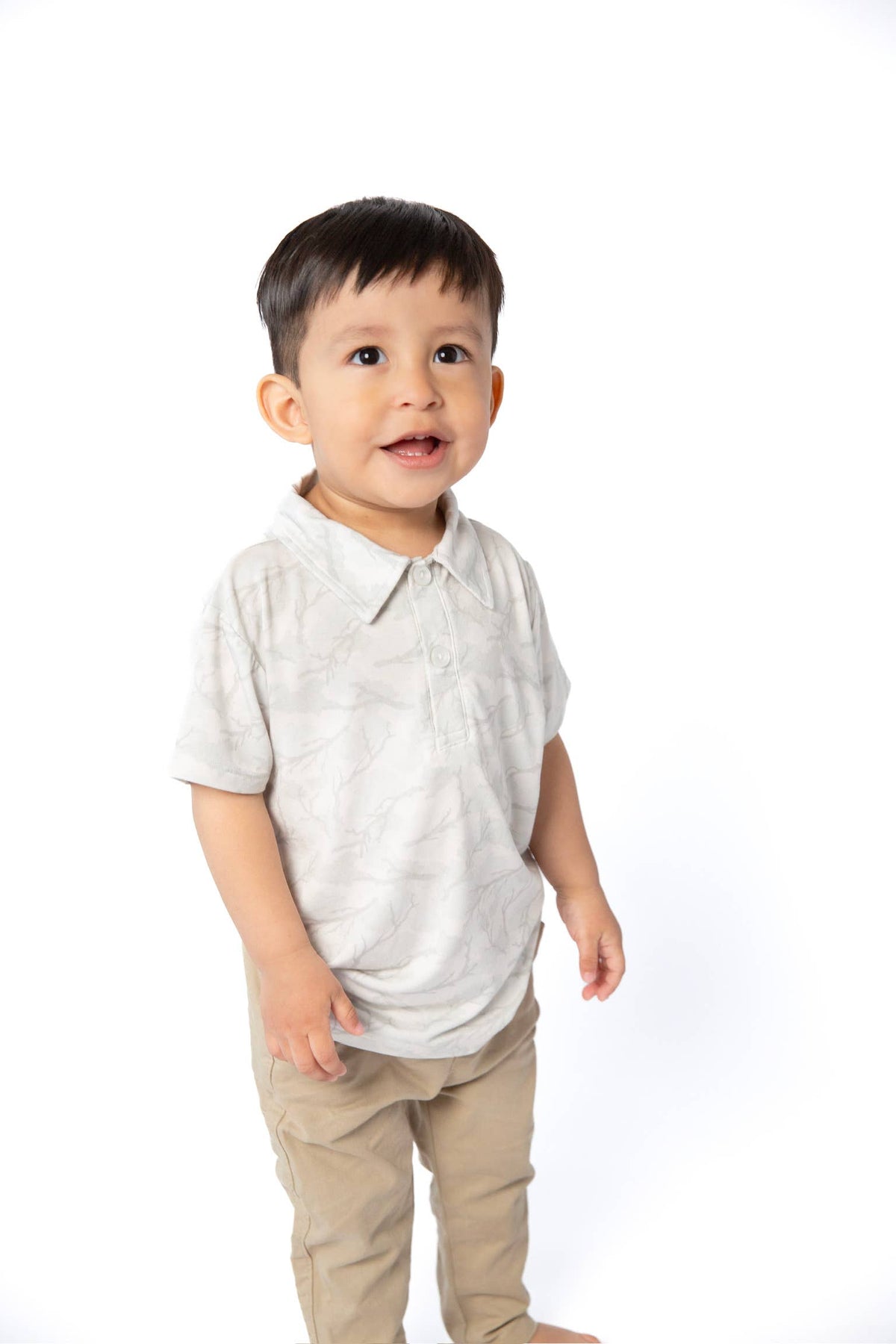 Driftwood Camo SS Polo Shirt