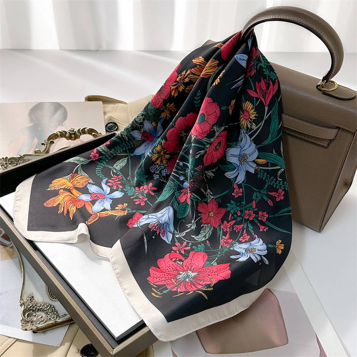 Silky Summer Sun Protection Scarf