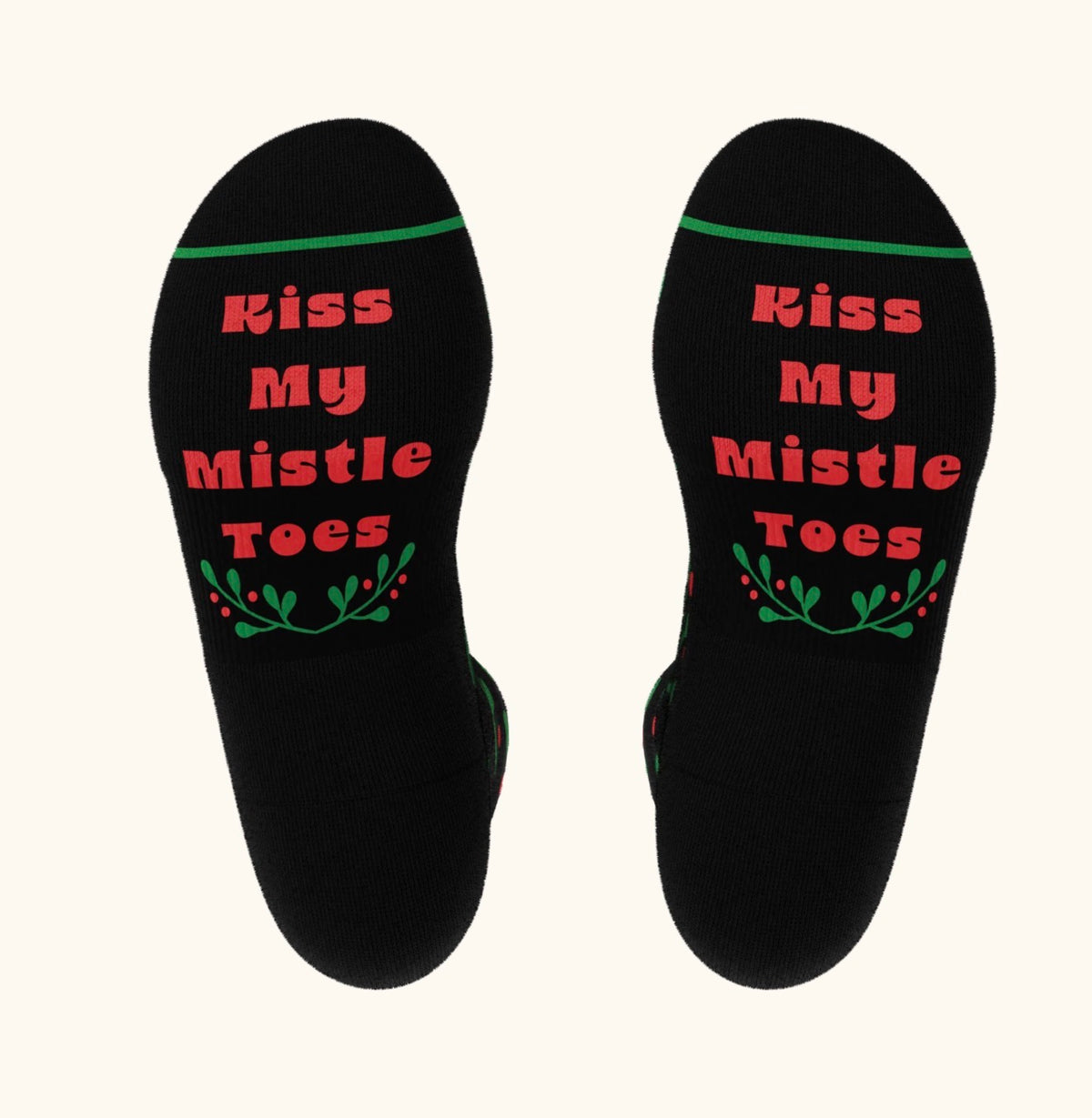 The Kiss Me There | Heel Hammock Crew Socks