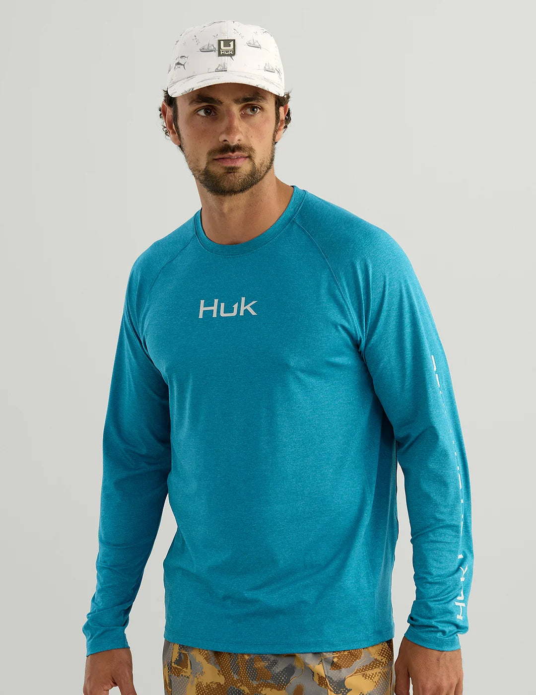 Airweight LS Crew - Aqua Haze