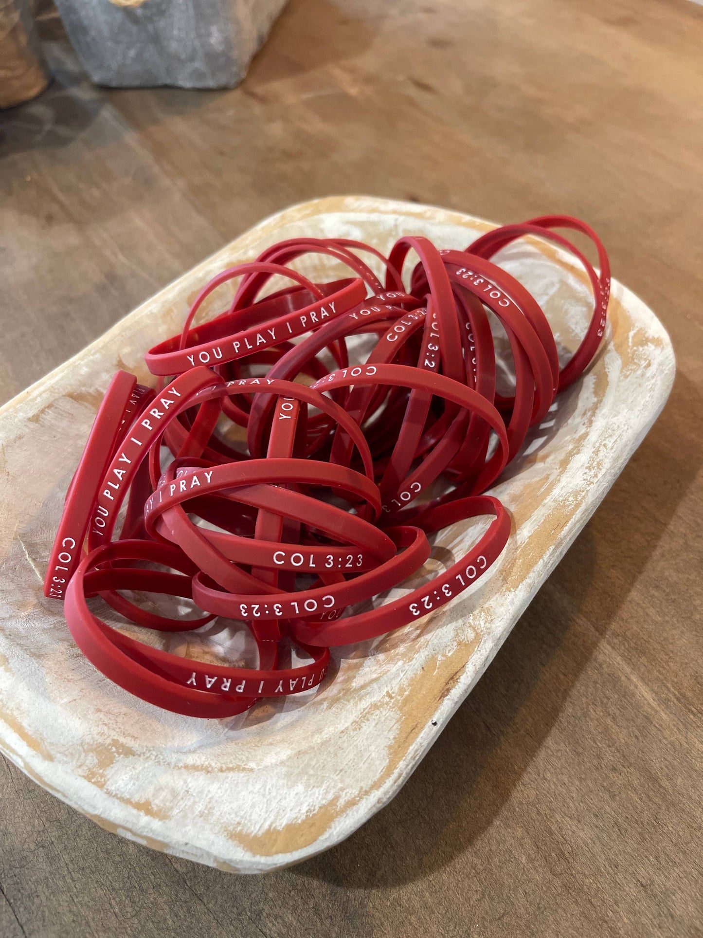  Team Spirit Bracelets | Christian Gameday Gift | Sport Mom
