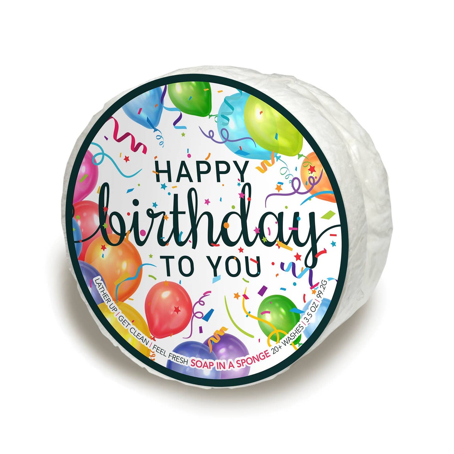 Happy Birthday to You! Soap in a Sponge